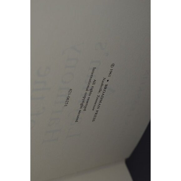 1961 A Laymans Harmony Of The Gospels By John Franklin Carter Hardcover Broadman - Picture 7 of 11